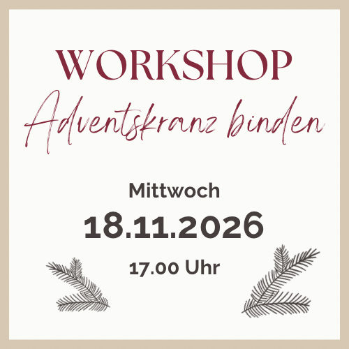 Adventskranz Workshop 18.11.2026